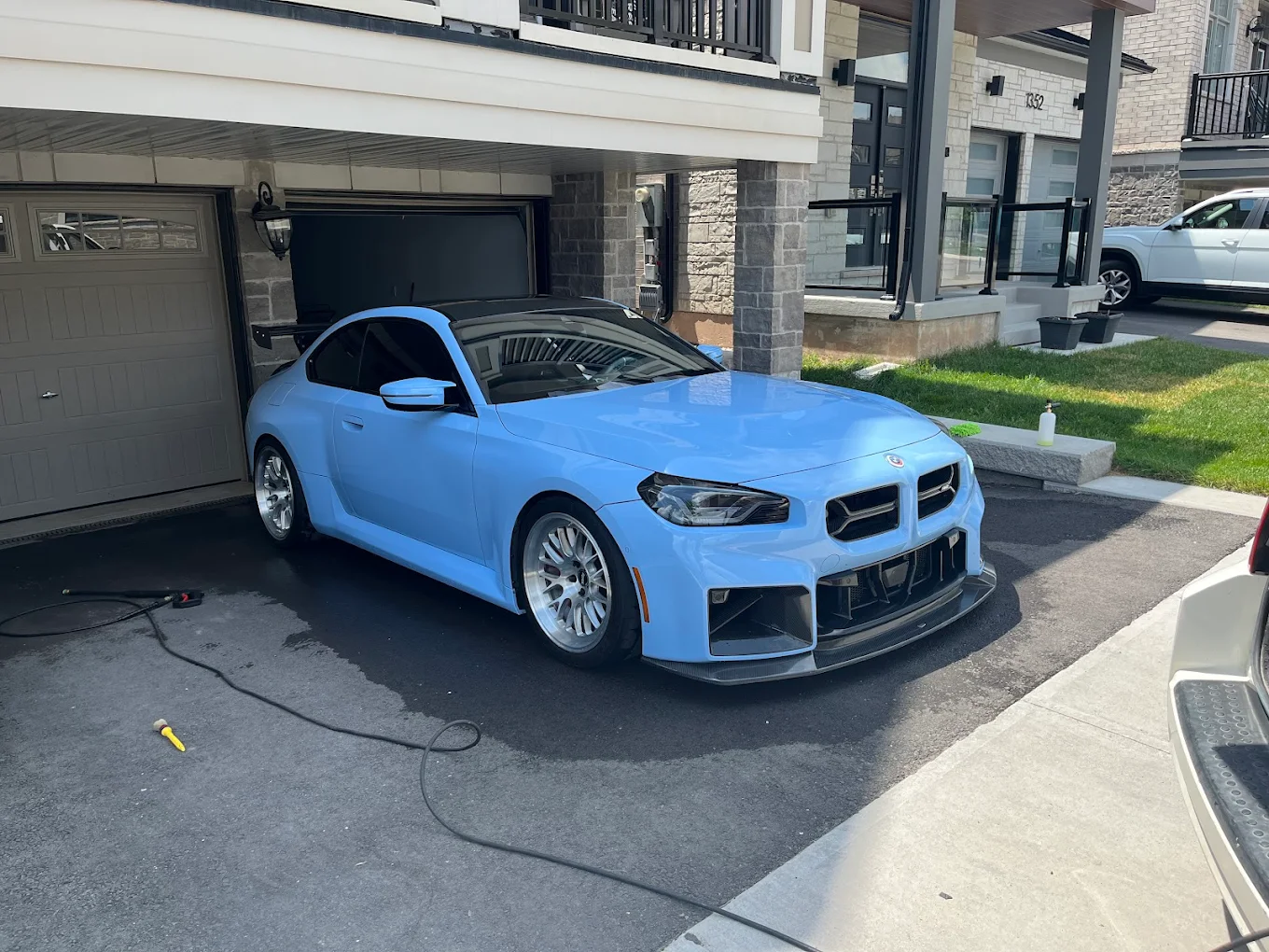 Dealership-ready mobile detailing on a BMW M2