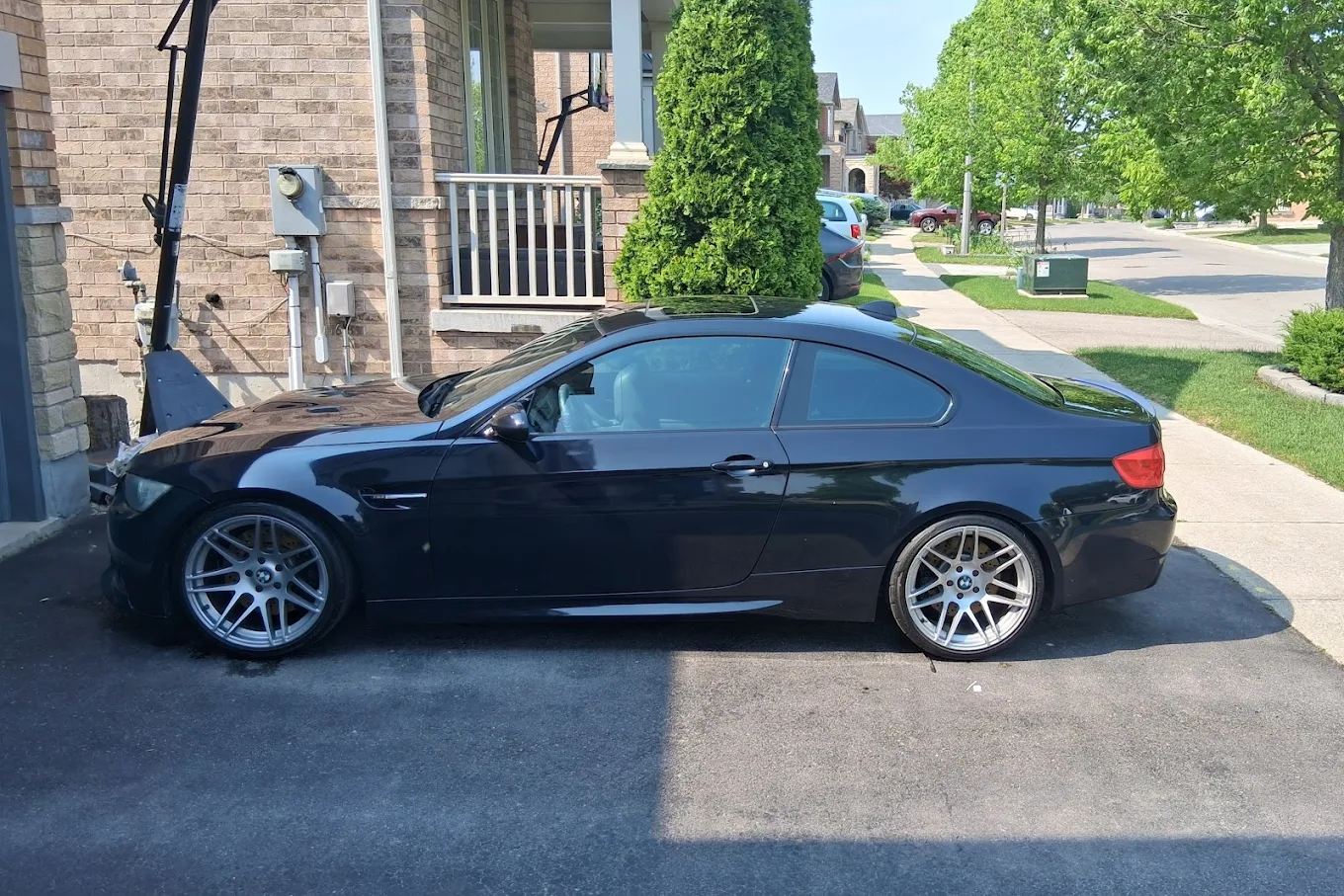 Paint correction and ceramic coating on a BMW M3