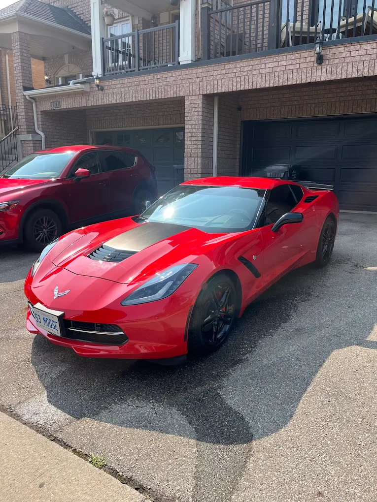 Corvette detailing and customization in Mississauga