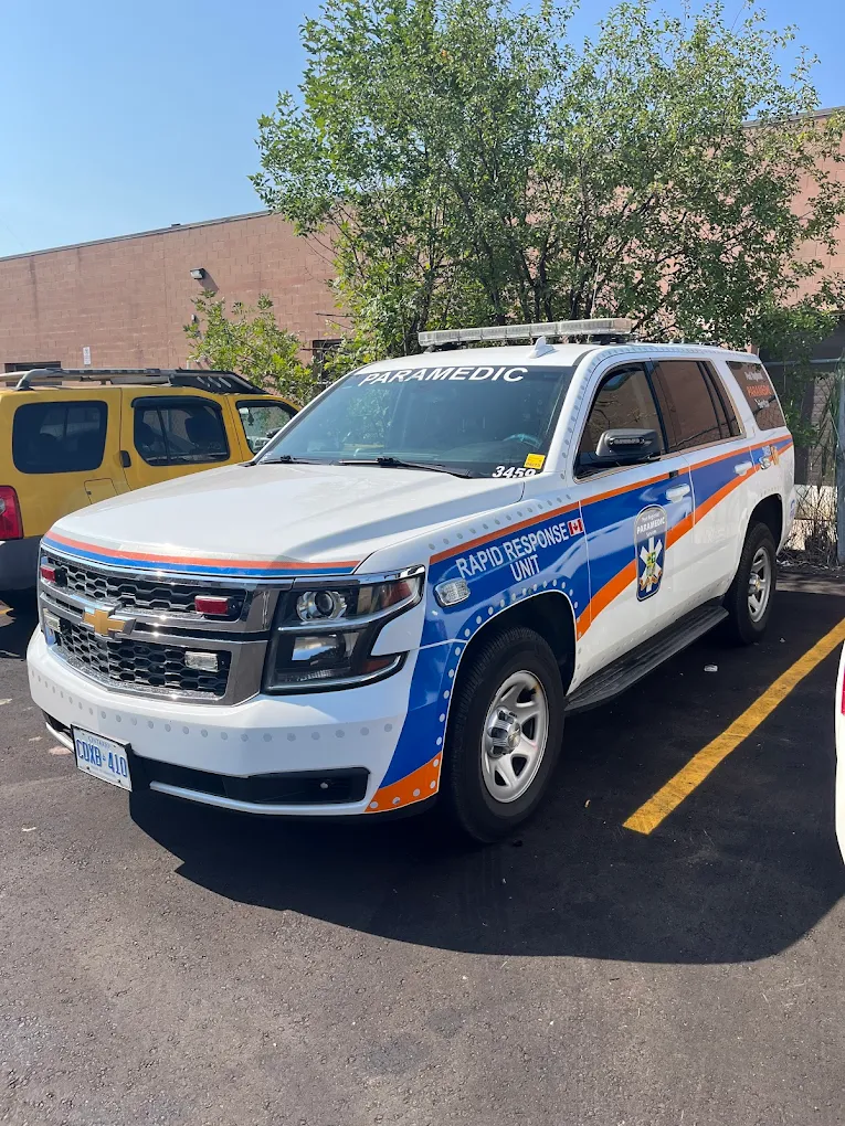 Fleet detailing for a Peel Region Paramedic Services vehicle