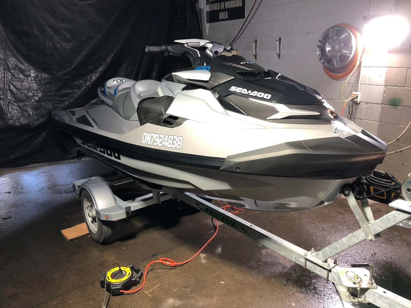 Sea-Doo jet ski marine detailing
